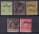 Port-Said, 1899  Y&T. 6, 7, 10, 11, 15, - Gebraucht