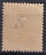 Port-Said, Tasas, 1921-23  Y&T. 36a, MH. (Surch. Renversée) - Unused Stamps