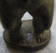 Afrique Cote D'Ivoire Rare Ancienne Statuette Yaouré Haut 27 Cm 357 Gr (14) Pied Recollé - Art Africain