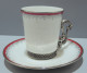 Delcampe - -JOLIE TASSE & SOUS TASSE PORCELAINE BAVARIA Monture Régule COLLECTION VITRINE   E - Bavaria (DEU)