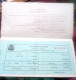 Egyptian Railway Sleeping Train Old Ticket ( Aswan - Cairo) ..Rare..A Class, Abela Egypt - Mundo