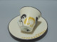 Delcampe - -JOLIE TASSE & SOUS TASSE PORCELAINE LIMOGES PHILIPPE DESHOULIERES KIMONO    E - Limoges (FRA)