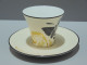 Delcampe - -JOLIE TASSE & SOUS TASSE PORCELAINE LIMOGES PHILIPPE DESHOULIERES KIMONO    E - Limoges (FRA)