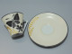 Delcampe - -JOLIE TASSE & SOUS TASSE PORCELAINE LIMOGES PHILIPPE DESHOULIERES KIMONO    E - Limoges (FRA)