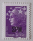 SPM 2009 Marianne De Beaujard YT 941/944   4 TP Bleu Foncé Ss Val + 0,72+0,85+0,88      Neuf - Ongebruikt