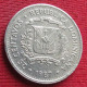 Dominican Republic 25 Centavos 1987 KM# 61.2 Lt 1408 *VT República Dominicana République Dominicaine - Dominicaine