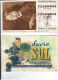 Lot 6 Buvards Utilisés"RHUM-St-PIERRE-LUCILINE PETROLE JUPITER-ASSURANCES-AUTO 4 CV-sucre Sol-FICARMONE- - Brandstoffen