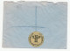 1950 Instrumentarium MEDICAL 50th Anniv REG Cover ANNIV FOIL SEAL Label SNAKE Finland  To RAYNOR Co London GB Health - Brieven En Documenten