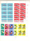 Delcampe - SURINAM Various Stamps ** In Sheetparts/ Veldelen ** Cote/Cat. Value NVPH 2024: € 163,20 - Surinam ... - 1975