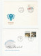 5  FINLAND FDCs 1960 -1991  Fdc Covers  Stamps Cover - FDC