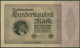 Dt. Reich 100000 Mark 1923, DEU-93d FZ P, Leicht Gebraucht (K1392) - 100000 Mark