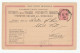 1887 Helsinki To Wasa POSTAL STATIONERY Card  Finland Cover Stamps Russian Occupation Russia - Covers & Documents