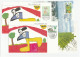 Collection FINLANDIA Event CARDS Finland Philatelic Exhibition Postcards, Cover Stamps Postcard - Storia Postale