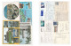 4 Diff FINLAND Postcards To GB  Views Postcard Stamps Cover - Brieven En Documenten