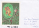 MADAGASCAR-1983--Lettre ANTANANARIVO Pour VEDENE-84 (France)  Timbre Feuillet " Animal " Seul Sur Lettre......cachet - Madagaskar (1960-...)