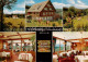 73813334 Holzschlag Bonndorf Pension Waldheim Gastraum Landschaft Schwarzwald Ho - Bonndorf