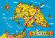 73101031 Insel Fehmarn Inselkarte Insel Fehmarn - Fehmarn
