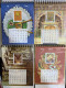 India 2017 Splendours Of India, 1 Calender, Ring Binder,Krishna,Peacock, 12 Unusual MS MNH (**) Inde Indien - Unused Stamps