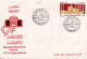 EGYPTE FDC 1988 CENTRE CAIRO OPERA HOUSE - Lettres & Documents