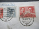 SBZ 18.2.1949 Mi.Nr.229 MiF Mit Marken Mit Aufdruck Einschreiben Not R-Zettel Görlitz 3 - Menden In Westfalen Mit Ank St - Covers & Documents