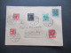 SBZ 8.10.1948 Marken Mit Aufdruck SBZ / Verschiedene Ausgaben! Tagesstempel Quedlinburg / Ortsbrief Quedlinburg - Lettres & Documents