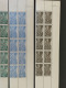 FEUILLE SHEET ANDORRE Coin Daté N 108 109 112 ANDORRE La Vieille 1944 NEUF** - Neufs