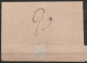 L. Datée 1827 De Nieuport Pour GENT + Griffe "NIEUWPOORT/FRANCO" - 1815-1830 (Periodo Olandese)