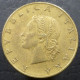 Italia - 20 Lire 1957 - Gambo Largo Del 7 - Gig. 192a - KM# 97 - 20 Lire