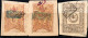 Delcampe - 2550.GREECE,18 TURKEY REVENUES OVERPR. FOR USE IN CRETE,7 SCANS - Steuermarken