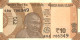 INDIA P109a3 SCARCE VARIETY  10 RUPEES 2017 LETTER L   #A     UNC. - India