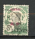 CANTON  Yv. N° 70 (o)  2c S 5c Vert Surchargé Cote  2  Euro BE   2 Scans - Oblitérés