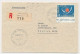 Registered Cover Geneve Switzerland 1958 - L'Atome  Pour La Paix - The Atom For Peace - Atom