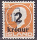 IS017H– ISLANDE – ICELAND – 1925 – JON SIGURSSON OVERP. – Y&T # 110 USED 20 € - Usati