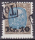 IS019B– ISLANDE – ICELAND – 1926 – KING CHRISTIAN IX / TOLLUR CANCEL – Y&T # 121 USED 10 € - Used Stamps