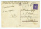 CP Postée De Mont-Saxonnex (74) Pour Saint-Victor (03) - Paysage Alpin - Timbre 60c Type Hourriez 1943 - Usati