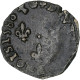 France, Henri III, Double Tournois, 1580, Bayonne, Cuivre, TTB, Gadoury:457 - 1574-1589 Henri III