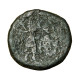 Kushan Coin Huvishka Tetradrachm India AE26mm Huvishka Elephant / Miro 03169 - Indische Münzen