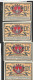 Lot A26  --12 Notgeld ALLEMAGNE   Port En Plus - Kiloware - Banknoten