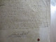 Delcampe - 1777 Pièce Signée BOUTRY Avec Sceau Généralité De Bourges Aubigny Affaires De Rentes Après Adjudication à Lire - Manuscripts