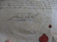 Delcampe - 1777 Pièce Signée BOUTRY Avec Sceau Généralité De Bourges Aubigny Affaires De Rentes Après Adjudication à Lire - Manuscrits