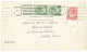 South Africa 1922/24/26. COIL STAMPS On 3 Covers. SG 19, 19a, 21. - Covers & Documents