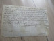 1689 Pièce Signée Recto Verso Libourne La Faye De MONGIRAUD Quittance Rente De Guerre - Politicians  & Military
