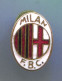 Football Soccer Futbol Calcio - FC MILAN  Italy, Vintage Pin Badge Abzeichen, Enamel Buttonhole - Football