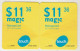 LEBANON - Magic (Half Size X2) , MTC Touch Recharge Card 11.36$, Exp.date 02/01/16, Used - Líbano