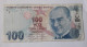 TURKEY - 100 LIRA -  P 226 - 2009/2022 - CIRC - BANKNOTES - PAPER MONEY - CARTAMONETA - - Turquie