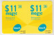 LEBANON - Magic (Half Size X2) , MTC Touch Recharge Card 11.36$, Exp.date 24/09/20, Used - Libanon