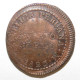 PERU PÉROU 1/4 Peso Monnayage Provisoire Républicain 1823 Lima - Pérou