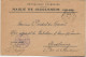 LETTRE ENTETE MAIRIE DE SIGOLSHEIM - OBLITERATION OCTOGONALE 1938 - Mechanical Postmarks (Other)