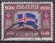 IS020J – ISLANDE – ICELAND – 1930 – MILLENARY OF THE ALTHING – SG # 167 USED 15 € - Gebraucht