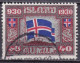 IS020J – ISLANDE – ICELAND – 1930 – MILLENARY OF THE ALTHING – SG # 167 USED 15 € - Usados